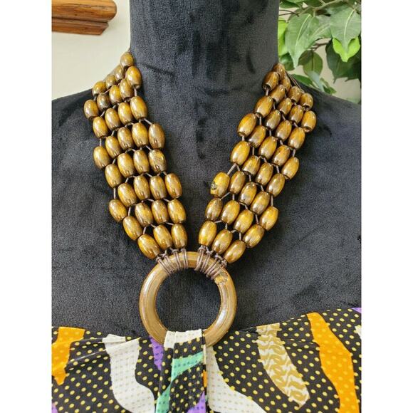 Just Love Women Multicolor Polyester Halter Neck Off Shoulder Long Maxi Dress S - Picture 5 of 12